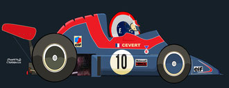 Helmet of François Cevert by Muneta & Cerracín