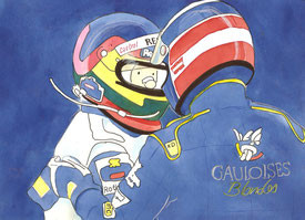 Michael Schumacher by Muneta & Cerracín