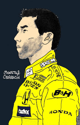 Takuma Sato by Muneta & Cerracín