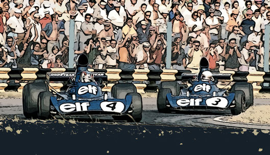 Jody David Scheckter y Patrick André Eugène Joseph Depailler
