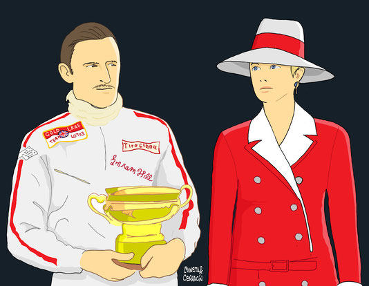 Graham Hill by Muneta & Cerracín