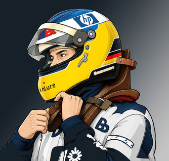 Nick Heidfeld by Muneta & Cerracín