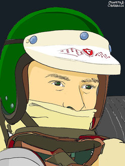 Jim CLARK by Muneta & Cerracín