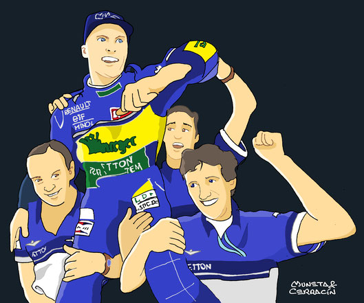 Johnny Herbert by Muneta & Cerracín