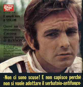 Peter Revson by Muneta & Cerracín