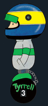 Michele Alboreto by Muneta & Cerracín