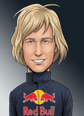 Brendon Hartley by Muneta & Cerracín