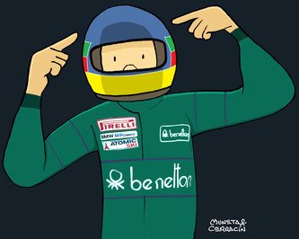 Gerhard Berger by Muneta & Cerracín