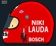 Niki Lauda by Muneta & Cerracín