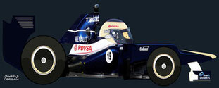Valtteri Bottas by Muneta & Cerracín - Williams FW34 - Renault V8