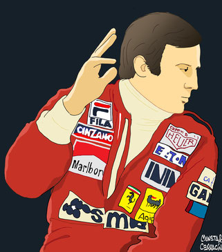 Carlos Alberto Reutemann by Muneta & Cerracín