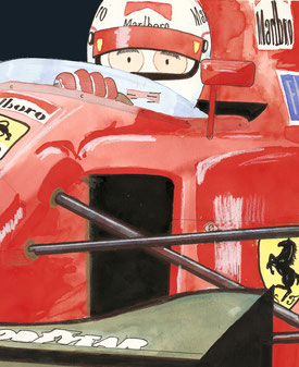 Nigel Mansell by Muneta & Cerracín