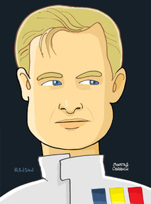 Peter Revson by Muneta & Cerracín