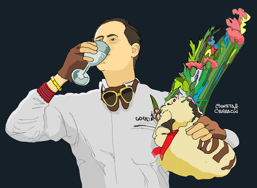Jack Brabham by Muneta & Cerracín