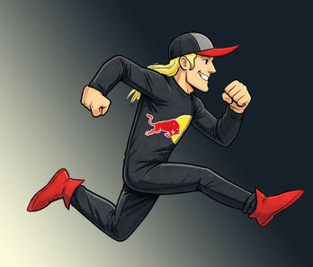Brendon Hartley by Muneta & Cerracín