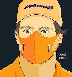 Carlos Sainz by Muneta & Cerracín