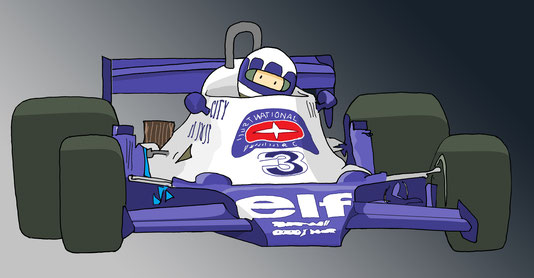Didier Pironi by Muneta & Cerracín