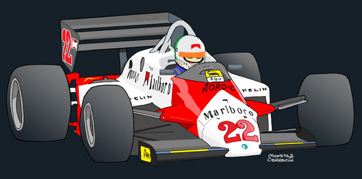 Andrea De Cesaris by Muneta & Cerracín