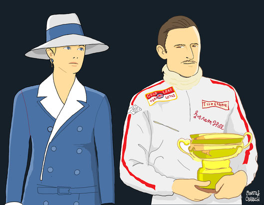 Graham Hill by Muneta & Cerracín