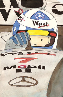 David Coulthard by Muneta & Cerracín