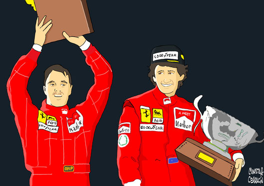 Alain Prost by Muneta & Cerracín