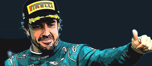 Fernando Alonso By Aston Martin 2024