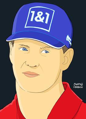 Mick Schumacher by Muneta & Cerracin