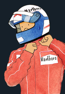 Alain Prost by Muneta & cerracín