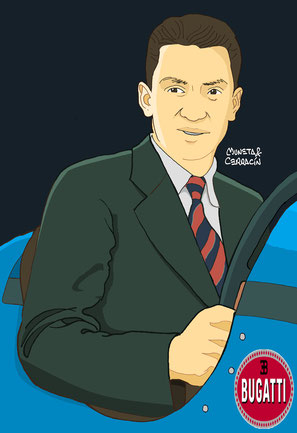 Jean-Pierre Wimille by Muneta & Cerracín