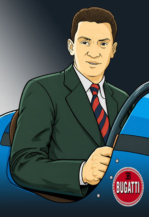 Jean-Pierre Wimille by Muneta & Cerracín