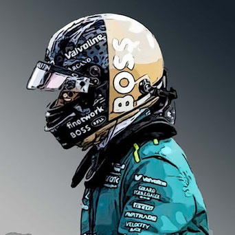 Fernando Alonso in Silverstone 2024