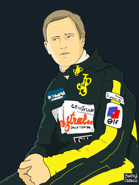 Elio de Angelis by Muneta & Cerracín