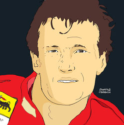 Andrea de Cesaris by Muneta & Cerracín