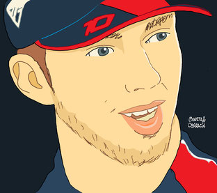 Pierre Gasly by Muneta & Cerracín