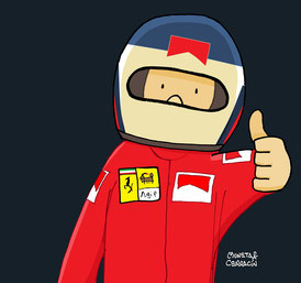 Jean Alesi by Muneta & Cerracín