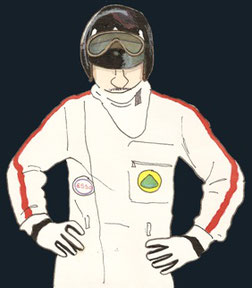 Graham Hill by Muneta & Cerracín
