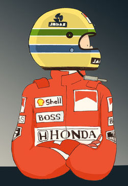 Ayrton Senna da Silva by Muneta & Cerracín