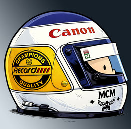 Keke Rosberg by Muneta & Cerracín