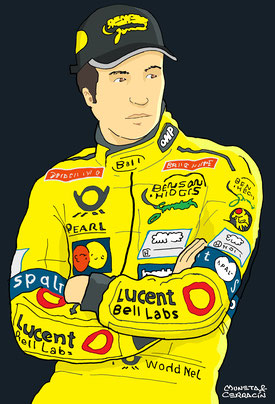 Heinz-Harald Frentzen by Muneta & Cerracín