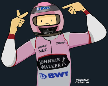 Sergio Perez by Muneta & Cerracín