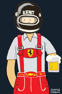 Jacky Ickx by Muneta & Cerracín
