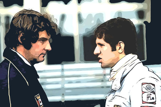Harvey Postlethwaite & Jody Scheckter