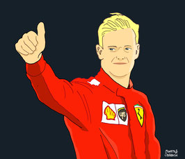 Mick Schumacher by Muneta & Cerracin