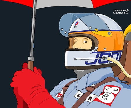 Jody Scheckter by Muneta & Cerracín