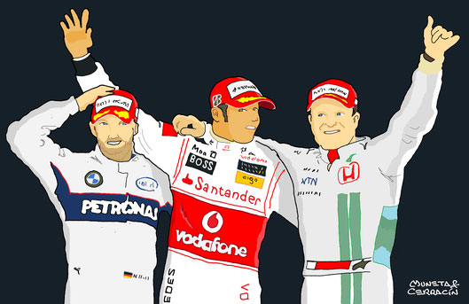 Lewis Hamilton by Muneta & Cerracín