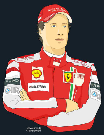 Luca Badoer by Muneta & Cerracín