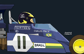 Carlos Pace by Muneta & Cerracín