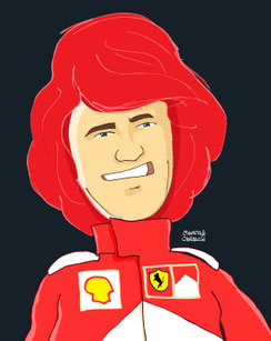Michael Schumacher by Muneta & Cerracín