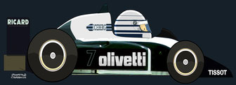 Riccardo Patrese by Muneta & Cerracín