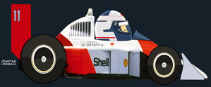 Alain Prost by Muneta & Cerracín